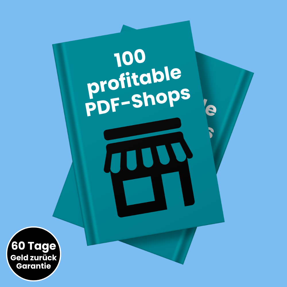 100 profitable PDF-Shops