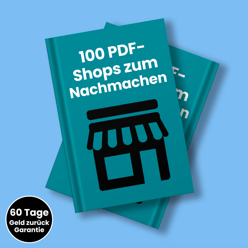 100 PDF-Shops zum Nachmachen