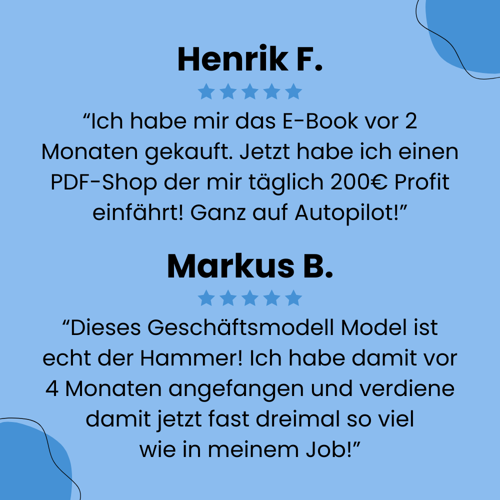 Wie du dank eines simplen PDFs 10.000€ im Monat verdienst und finanziell frei wirst!