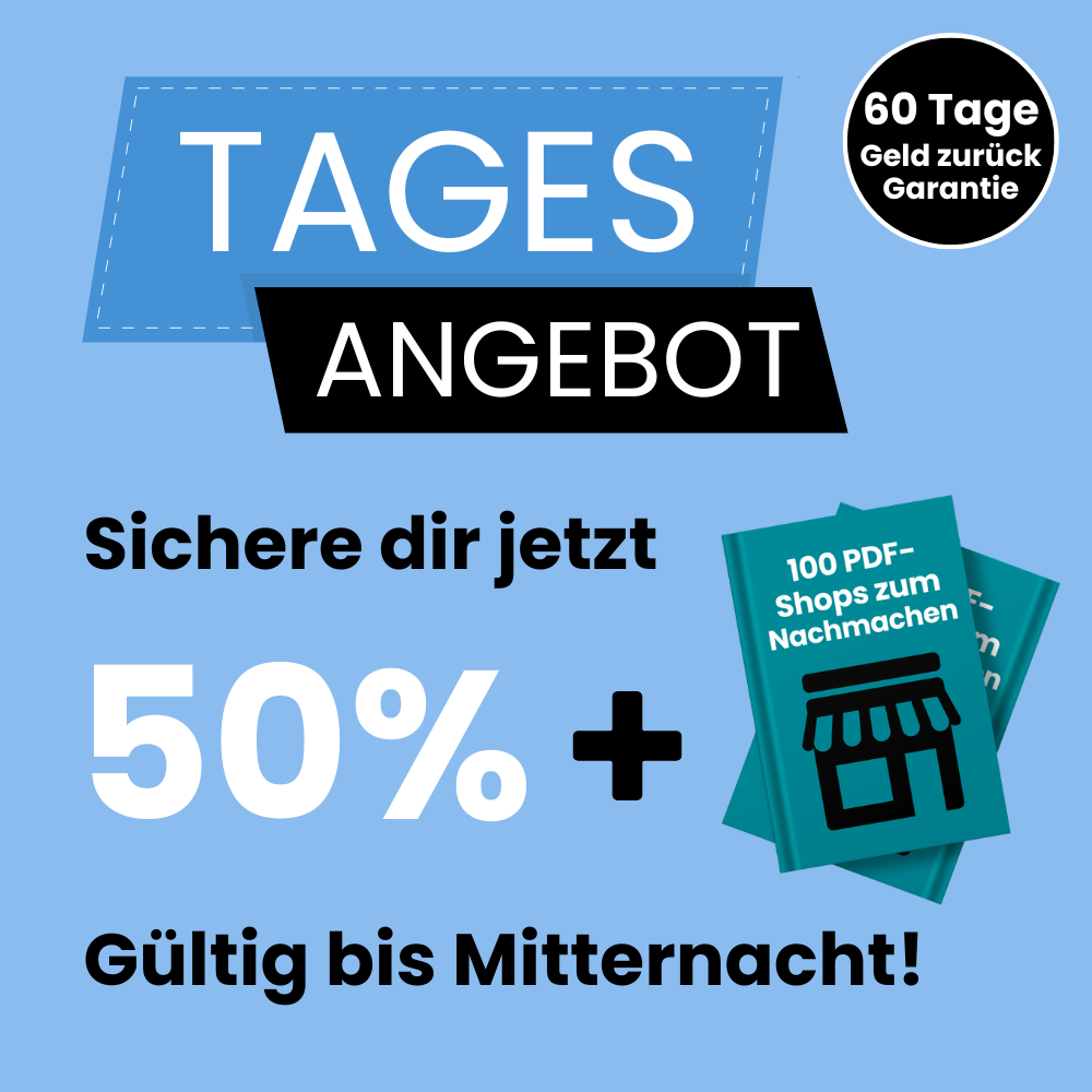Verkaufe ein simples PDF und werde endlich finanziell frei!