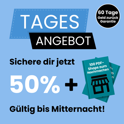 Verkaufe ein simples PDF und werde endlich finanziell frei!